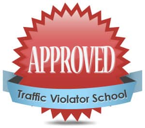 Traffic School California Approved Traffic Violator Seal